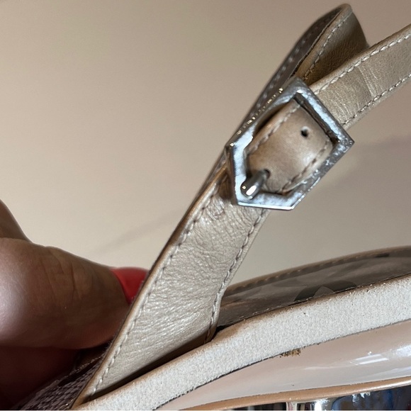 Sam Edelman Carole Slingback Heels Gray & Cream Python with Pointed Toe
Size 6.5 - Picture 12 of 15